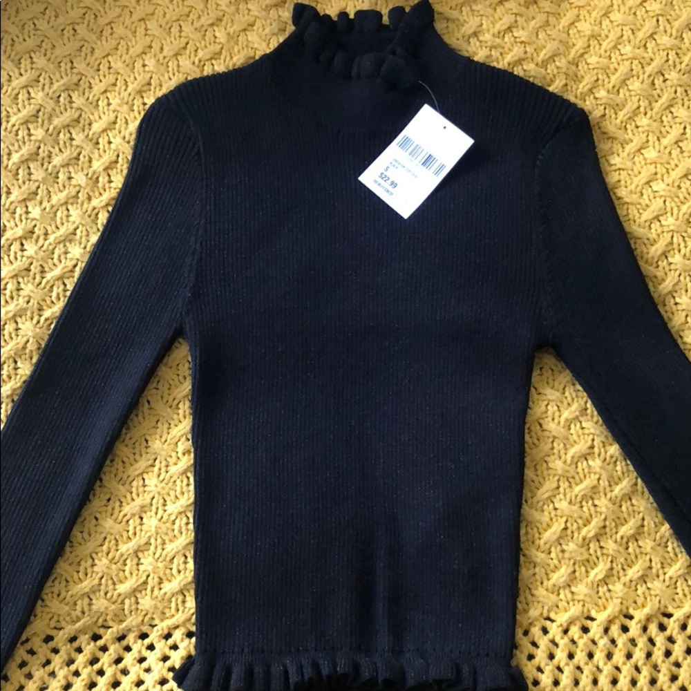 Turtleneck Crop Top